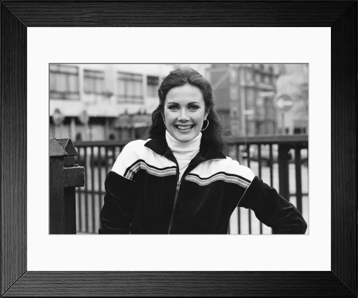 Framed Print : Lynda Carter - star of the television series Wonder Woman Framed Print : Lynda Carter - star of the television series Wonder Woman