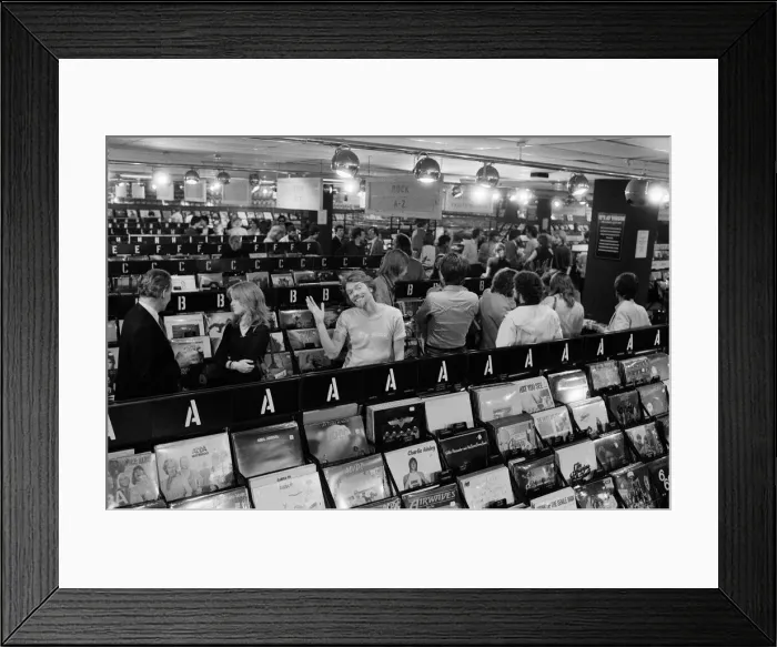 Framed Print : Richard Branson, 28 year old mastermind behind Virgin Music company Framed Print : Richard Branson, 28 year old mastermind behind Virgin Music company