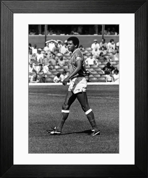 Framed Print : Birmingham Citys Howard Gayle. Circa 1983 Framed Print : Birmingham Citys Howard Gayle. Circa 1983