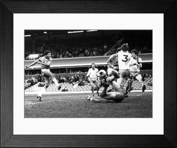 Framed Print : Birmingham Citys Howard Gayle attempts a goal. Birmingham City v West Ham United Framed Print : Birmingham Citys Howard Gayle attempts a goal. Birmingham City v West Ham United