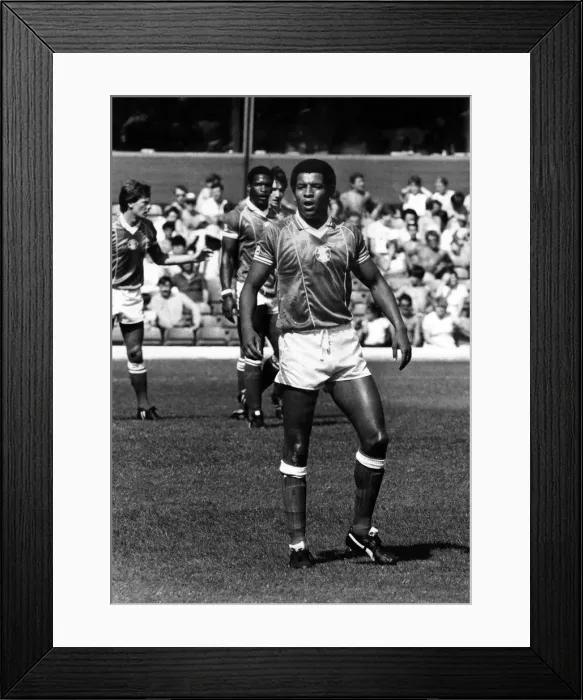 Framed Print : Birmingham Citys Howard Gayle. Circa 1983