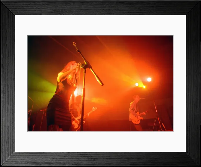 Framed Print : Catatonia in concert at the Great Hall, Cardiff University, Students Union, Cardiff Framed Print : Catatonia in concert at the Great Hall, Cardiff University, Students Union, Cardiff