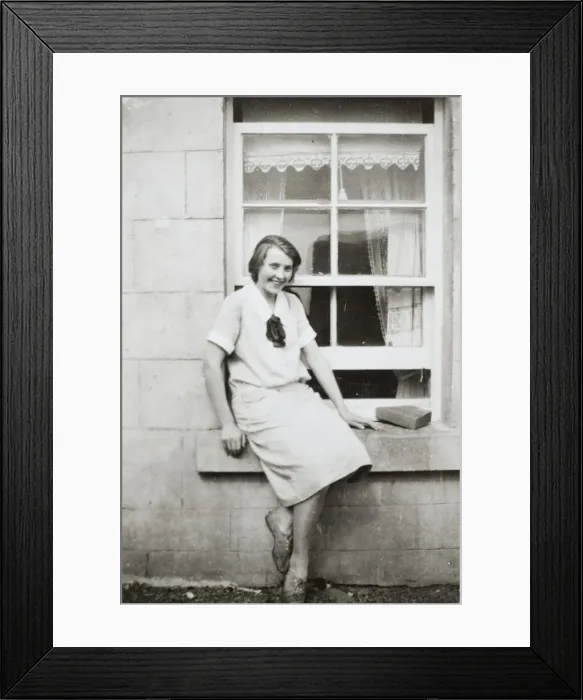 Framed Print : Picture shows Donald Trumps mother, Mary Anne MacLeod Framed Print : Picture shows Donald Trumps mother, Mary Anne MacLeod