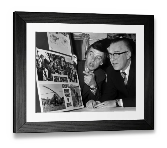 Framed Print : Middlesbrough photographer Wilfred Thompson went to the National Army Museum in Chelsea