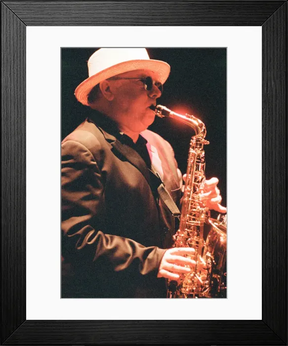 Framed Print : Van Morrison in concert at St Davids Hall, Cardiff, Wales, Friday 1st September 1995 Framed Print : Van Morrison in concert at St Davids Hall, Cardiff, Wales, Friday 1st September 1995