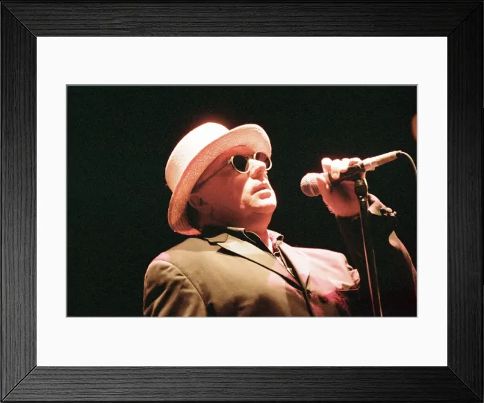 Framed Print : Van Morrison in concert at St Davids Hall, Cardiff, Wales, Friday 1st September 1995 Framed Print : Van Morrison in concert at St Davids Hall, Cardiff, Wales, Friday 1st September 1995