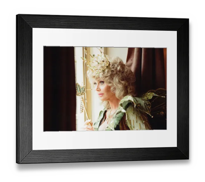 Framed Print : Britt Ekland, actress who will be starring as the Good Fairy this Christmas in pantomime