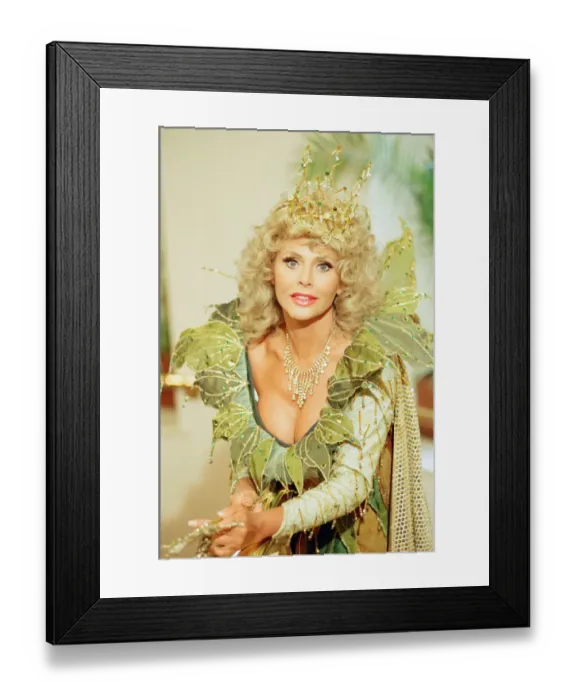 Framed Print : Britt Ekland, actress who will be starring as the Good Fairy this Christmas in pantomime