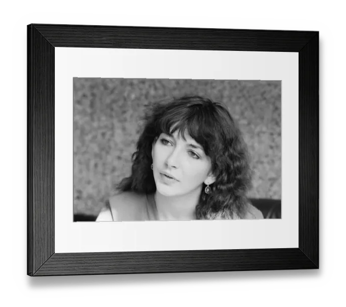 Framed Print : Kate Bush, singer, songwriter and musician. Pictured in London, England Framed Print : Kate Bush, singer, songwriter and musician. Pictured in London, England