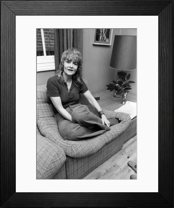 Framed Print : Actress Sheila Hancock. 22nd January 1972 Framed Print : Actress Sheila Hancock. 22nd January 1972