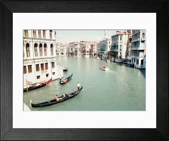 Framed Print : Venice, Italy, 20th October 1995 Framed Print : Venice, Italy, 20th October 1995