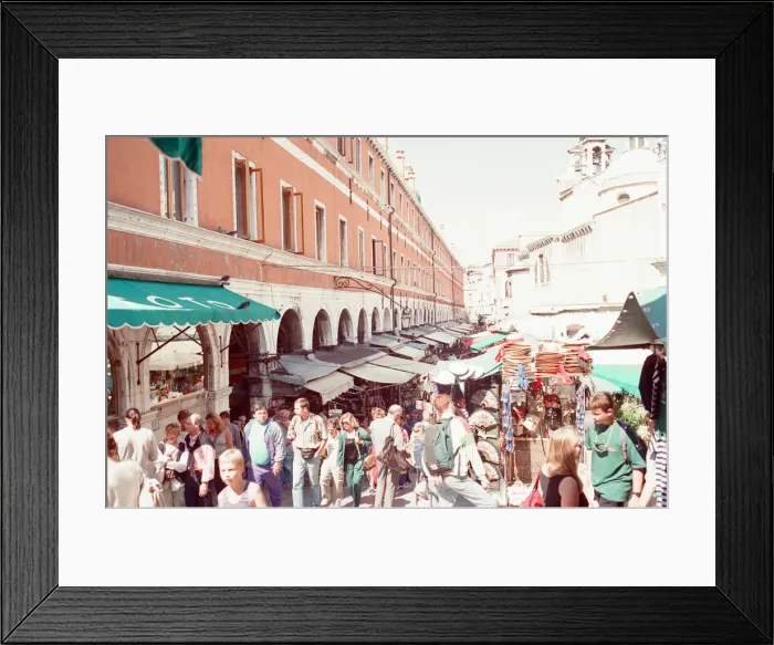 Framed Print : Venice, Italy, 20th October 1995