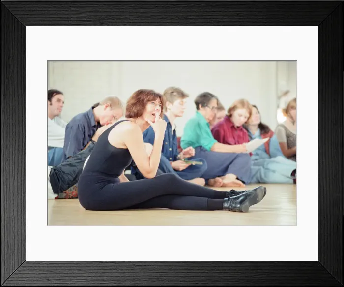 Framed Print : Vanessa Redgrave, Actress, 19th October 1995. Pictured in rehearsals for play Framed Print : Vanessa Redgrave, Actress, 19th October 1995. Pictured in rehearsals for play