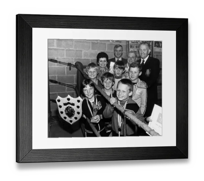 Framed Print : The young hopefuls of Stockton Amateur Boxing Club, 1st October 1982 Framed Print : The young hopefuls of Stockton Amateur Boxing Club, 1st October 1982