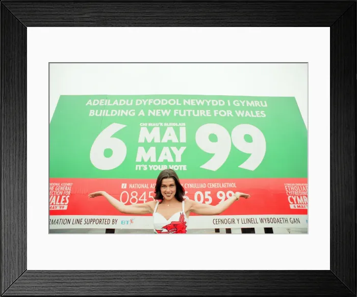Framed Print : Photo-call to promote the first elections to the new institution Framed Print : Photo-call to promote the first elections to the new institution