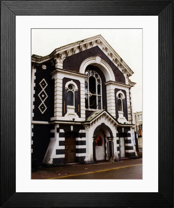 Framed Print : The Casablanca Club, Cardiff, Wales, 31st May 1996. The old club is to be demolished Framed Print : The Casablanca Club, Cardiff, Wales, 31st May 1996. The old club is to be demolished