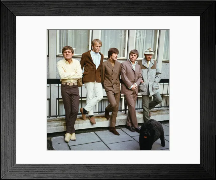 Framed Print : The Beach Boys. Bruce Johnston, Al Jardine, Dennis Wilson, Carl Wilson and Mike Love Framed Print : The Beach Boys. Bruce Johnston, Al Jardine, Dennis Wilson, Carl Wilson and Mike Love