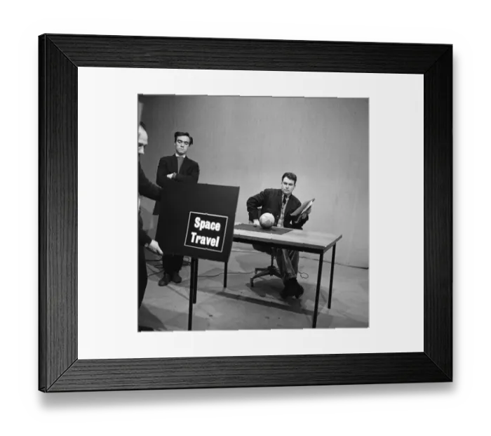 Framed Print : Actor Brian Blessed, guest staring on a general interest series of programs called