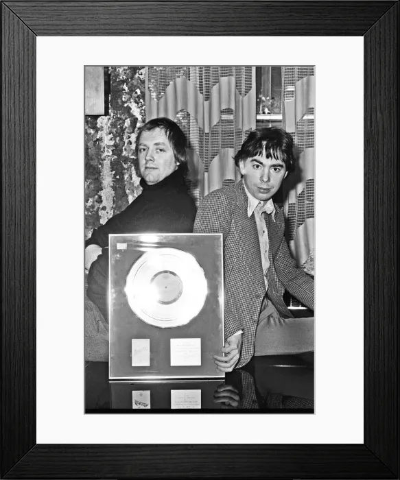Framed Print : Tim Rice, has written a new Opera with Andrew Lloyd Webber based on Eva Peron