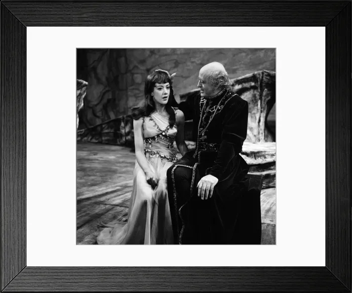 Framed Print : The first performance of The Tempest by William Shakespeare will be