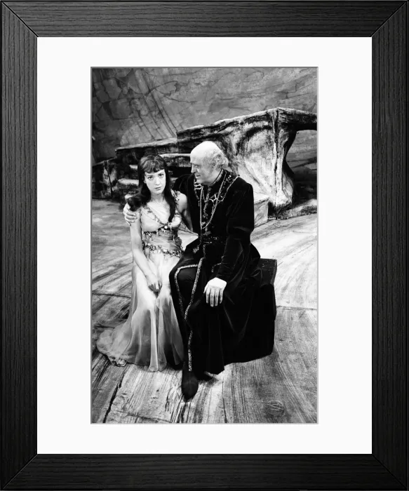 Framed Print : The first performance of The Tempest by William Shakespeare will be