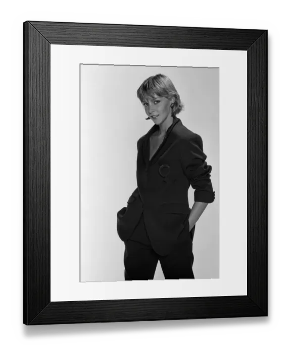 Framed Print : Leslie Ash, who stars in the film Quadrophenia, which is the story of Mod Framed Print : Leslie Ash, who stars in the film Quadrophenia, which is the story of Mod