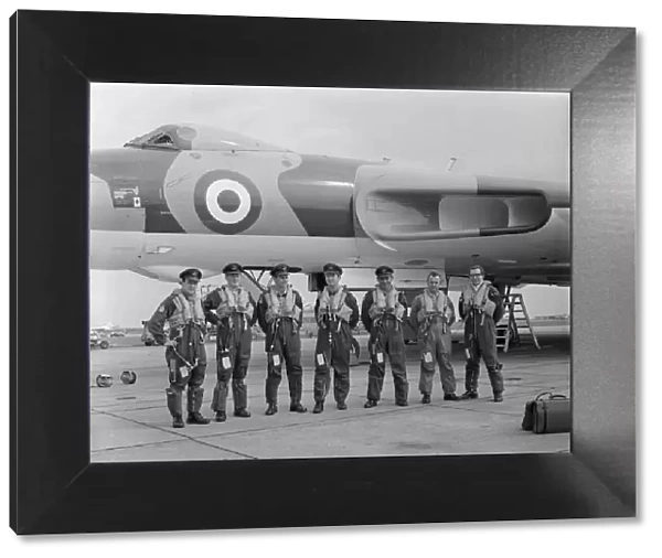 617 Squadron at RAF Scampton as they prepare to leave for Goose Bay in Canada