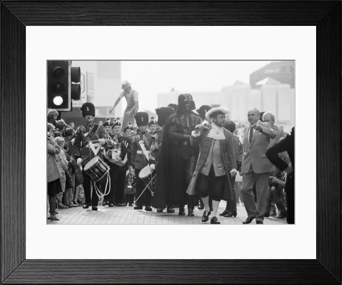 Framed Print : Grand Opening, Hamleys Toy Shop, Bull Street, Birmingham, 12th October 1985