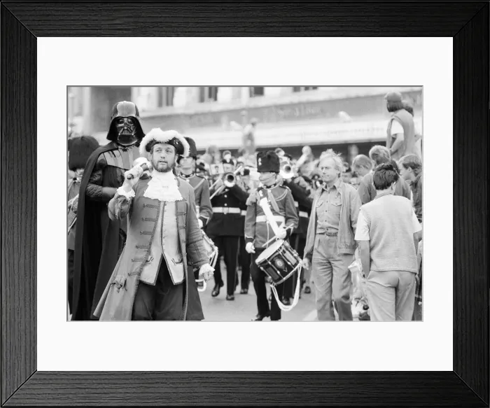 Framed Print : Grand Opening, Hamleys Toy Shop, Bull Street, Birmingham, 12th October 1985 Framed Print : Grand Opening, Hamleys Toy Shop, Bull Street, Birmingham, 12th October 1985