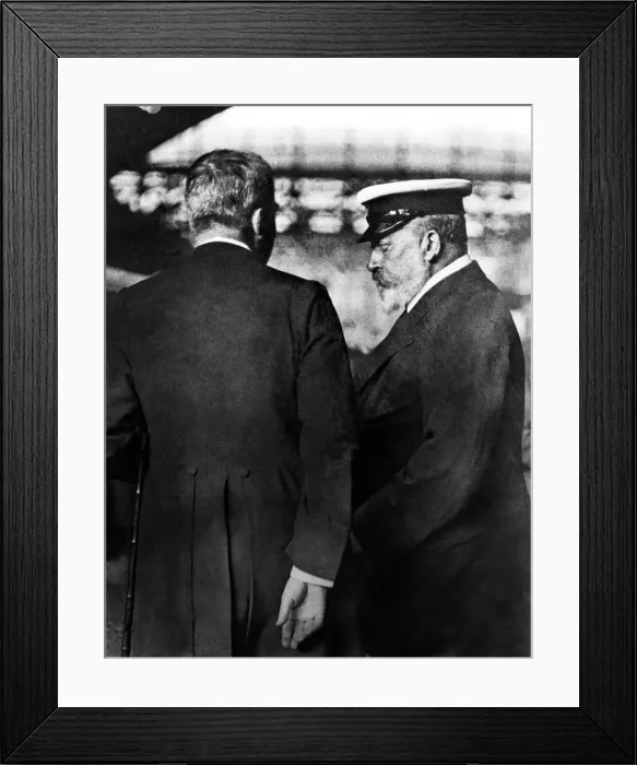 Framed Print : King Edward VII in his yachting suit - date unknown Circa 1905 Framed Print : King Edward VII in his yachting suit - date unknown Circa 1905