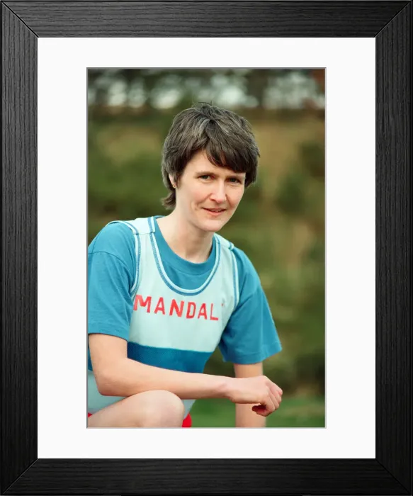 Framed Print : Long distance runner Sharon Gayter. Member of Mandale Harriers Sharon Gayter is aiming Framed Print : Long distance runner Sharon Gayter. Member of Mandale Harriers Sharon Gayter is aiming