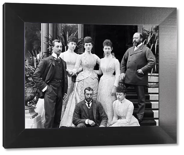 Prince Edward (later King Edward VII) and Alexandra of Denmark )later Queen Alexandra
