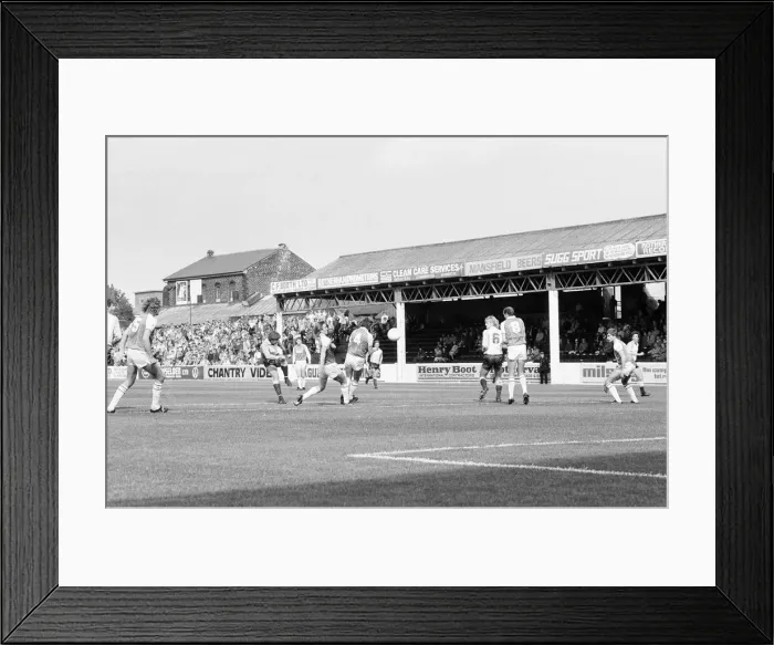 Framed Print : Rotherham 1-2 Reading, League Division Three match at Millmoor