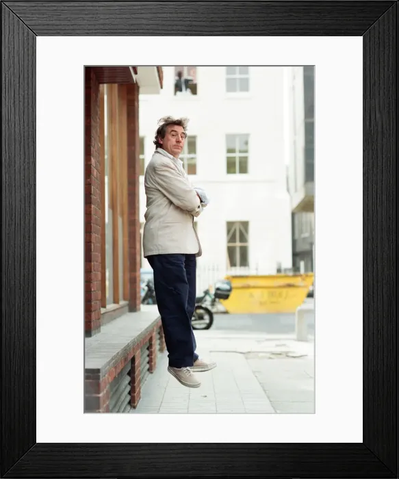 Framed Print : Comedian and actor Terry Jones. 25th September 1989 Framed Print : Comedian and actor Terry Jones. 25th September 1989
