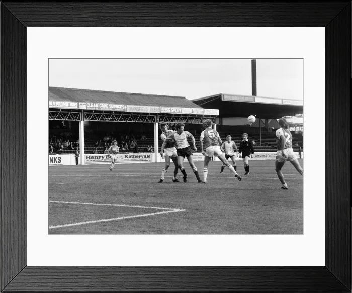 Framed Print : Rotherham 1-2 Reading, League Division Three match at Millmoor