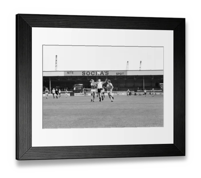 Framed Print : Rotherham 1-2 Reading, League Division Three match at Millmoor