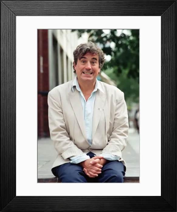 Framed Print : Comedian and actor Terry Jones. 25th September 1989 Framed Print : Comedian and actor Terry Jones. 25th September 1989