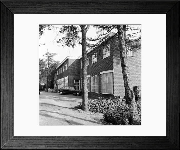Framed Print : Tall Trees Hotel and Nightclub in Yarm. 1971 Framed Print : Tall Trees Hotel and Nightclub in Yarm. 1971