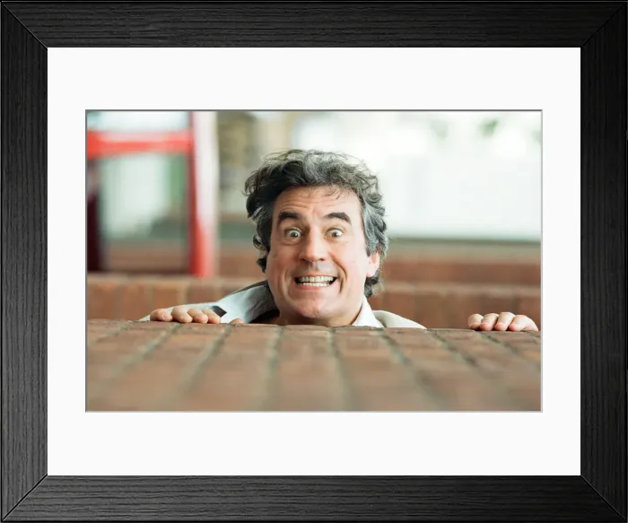 Framed Print : Comedian and actor Terry Jones. 25th September 1989 Framed Print : Comedian and actor Terry Jones. 25th September 1989