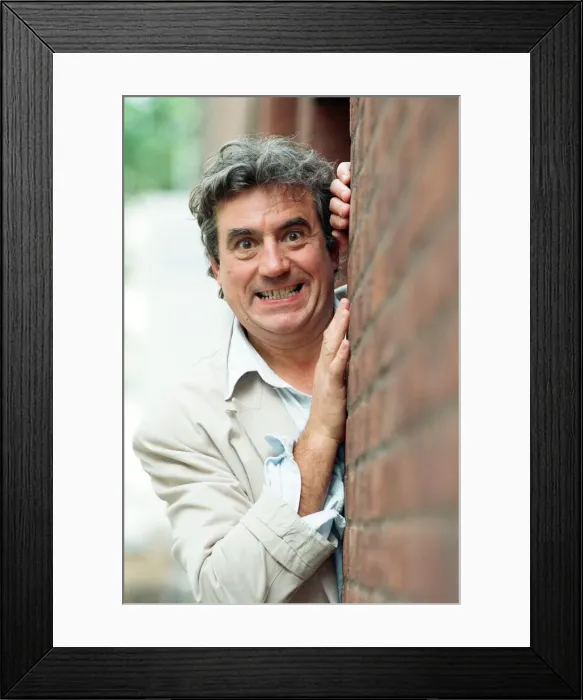 Framed Print : Comedian and actor Terry Jones. 25th September 1989 Framed Print : Comedian and actor Terry Jones. 25th September 1989
