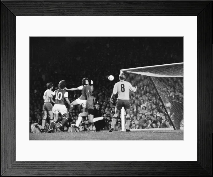 Framed Print : UEFA Cup First Round First Leg match at Highbury. Arsenal 3 v FC Leipzig 0 Framed Print : UEFA Cup First Round First Leg match at Highbury. Arsenal 3 v FC Leipzig 0