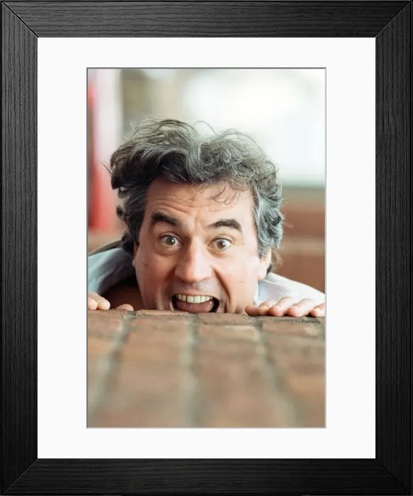 Framed Print : Comedian and actor Terry Jones. 25th September 1989 Framed Print : Comedian and actor Terry Jones. 25th September 1989