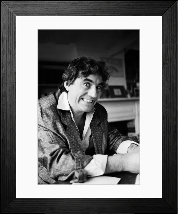 Framed Print : Comedian and actor Terry Jones. 31st March 1987 Framed Print : Comedian and actor Terry Jones. 31st March 1987