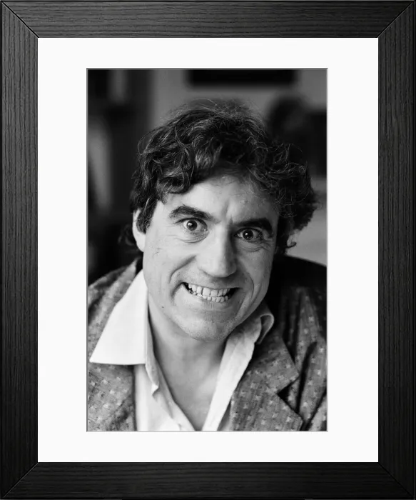 Framed Print : Comedian and actor Terry Jones. 31st March 1987 Framed Print : Comedian and actor Terry Jones. 31st March 1987