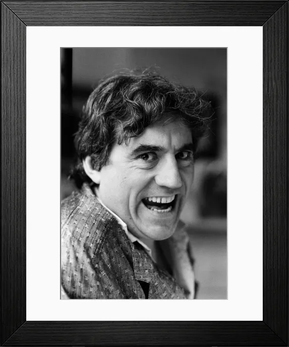 Framed Print : Comedian and actor Terry Jones. 31st March 1987