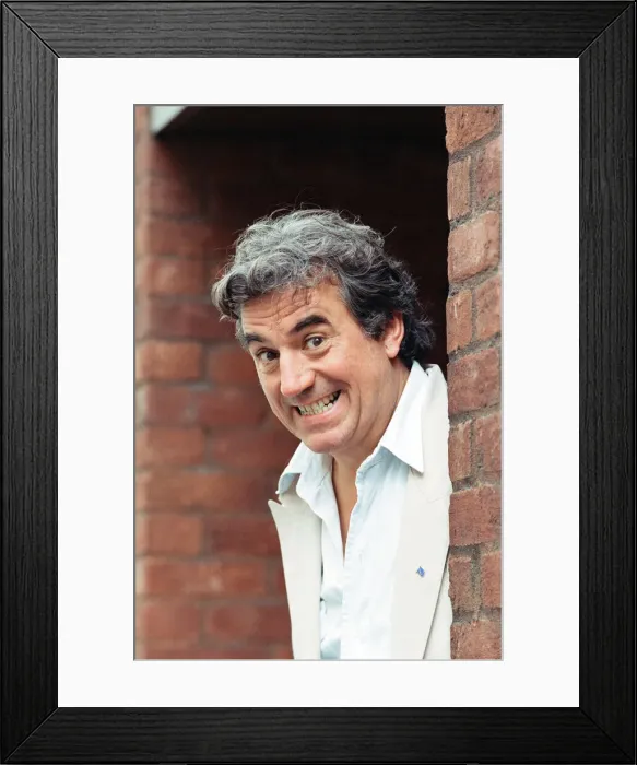 Framed Print : Comedian and actor Terry Jones. 25th September 1989
