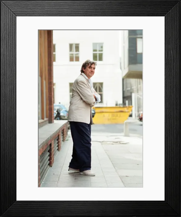 Framed Print : Comedian and actor Terry Jones. 25th September 1989 Framed Print : Comedian and actor Terry Jones. 25th September 1989