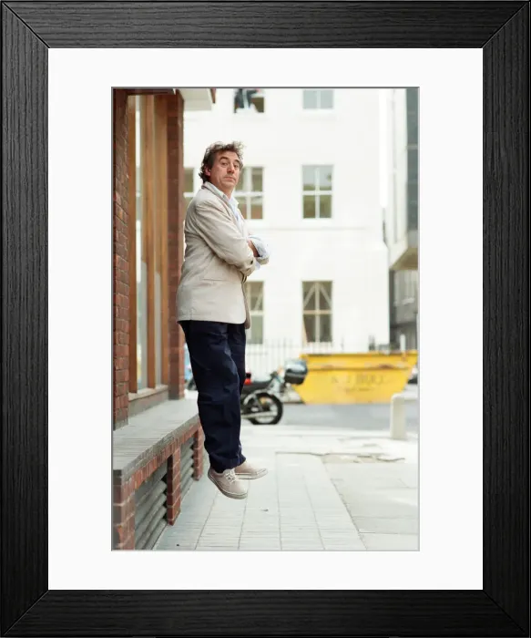 Framed Print : Comedian and actor Terry Jones. 25th September 1989 Framed Print : Comedian and actor Terry Jones. 25th September 1989