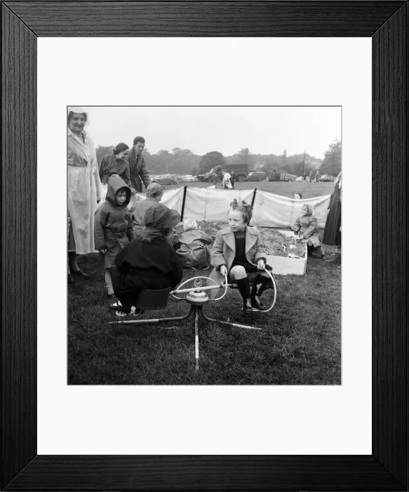 Framed Print : Daily Mirror Playpen at Altrincham agriculture show. Altrincham, Trafford Framed Print : Daily Mirror Playpen at Altrincham agriculture show. Altrincham, Trafford