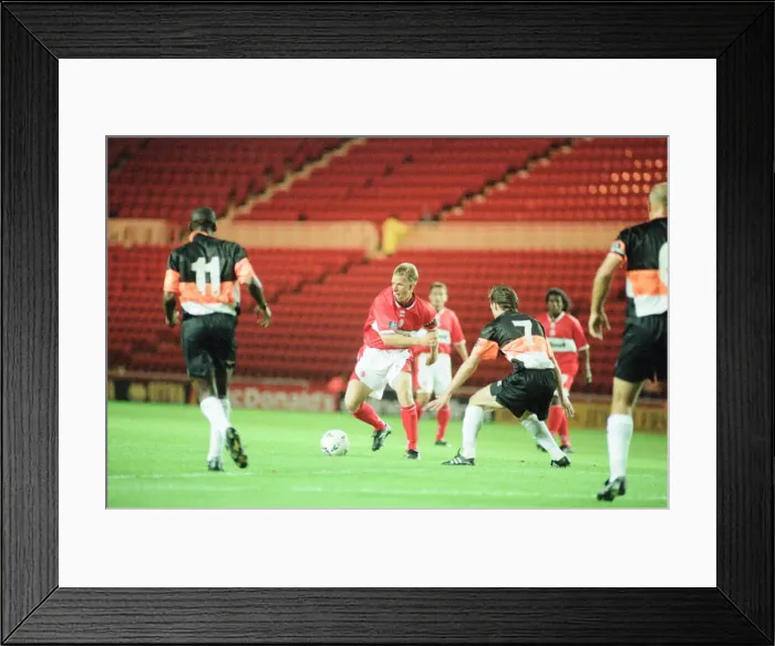 Framed Print : Middlesbrough 1-0 Barnet, League Cup match at the Riverside Stadium Framed Print : Middlesbrough 1-0 Barnet, League Cup match at the Riverside Stadium